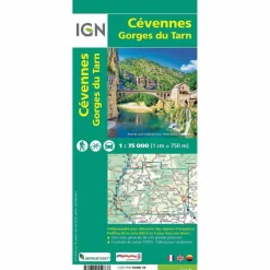 CÉVENNES - GORGES DU TARN 1:75 000 (BLATT 11) - Karte