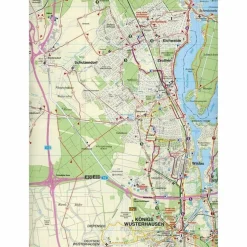 DAHME-SEEN UND FLUTGRABENAUE 1 : 35 000. - Wanderkarte