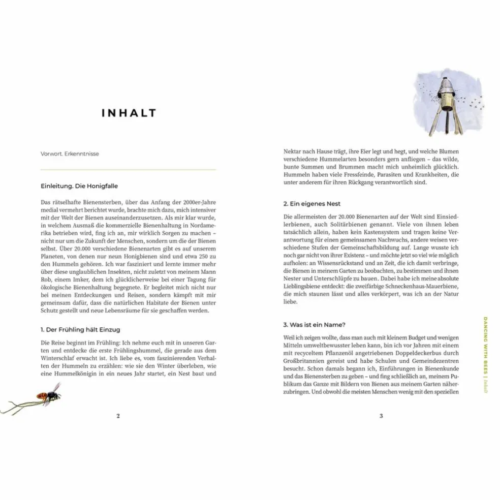 DANCING WITH BEES - Sachbuch