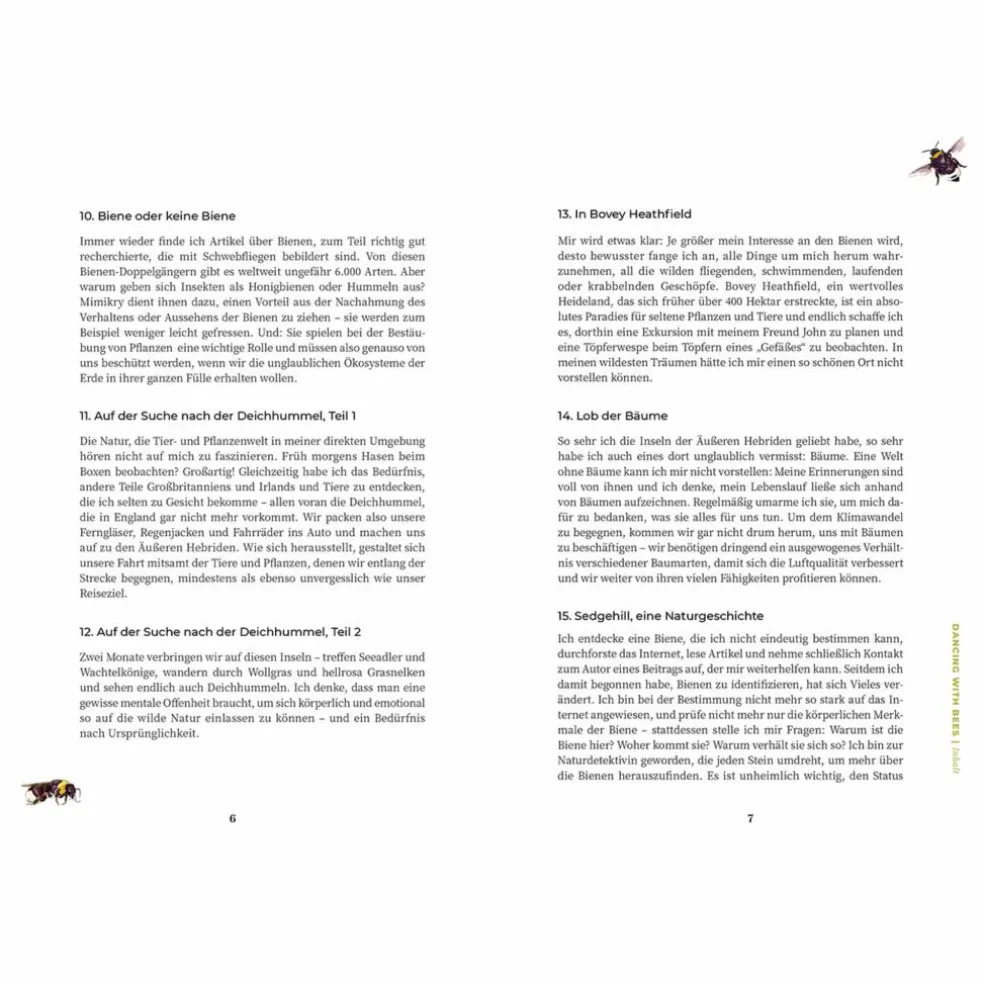 DANCING WITH BEES - Sachbuch