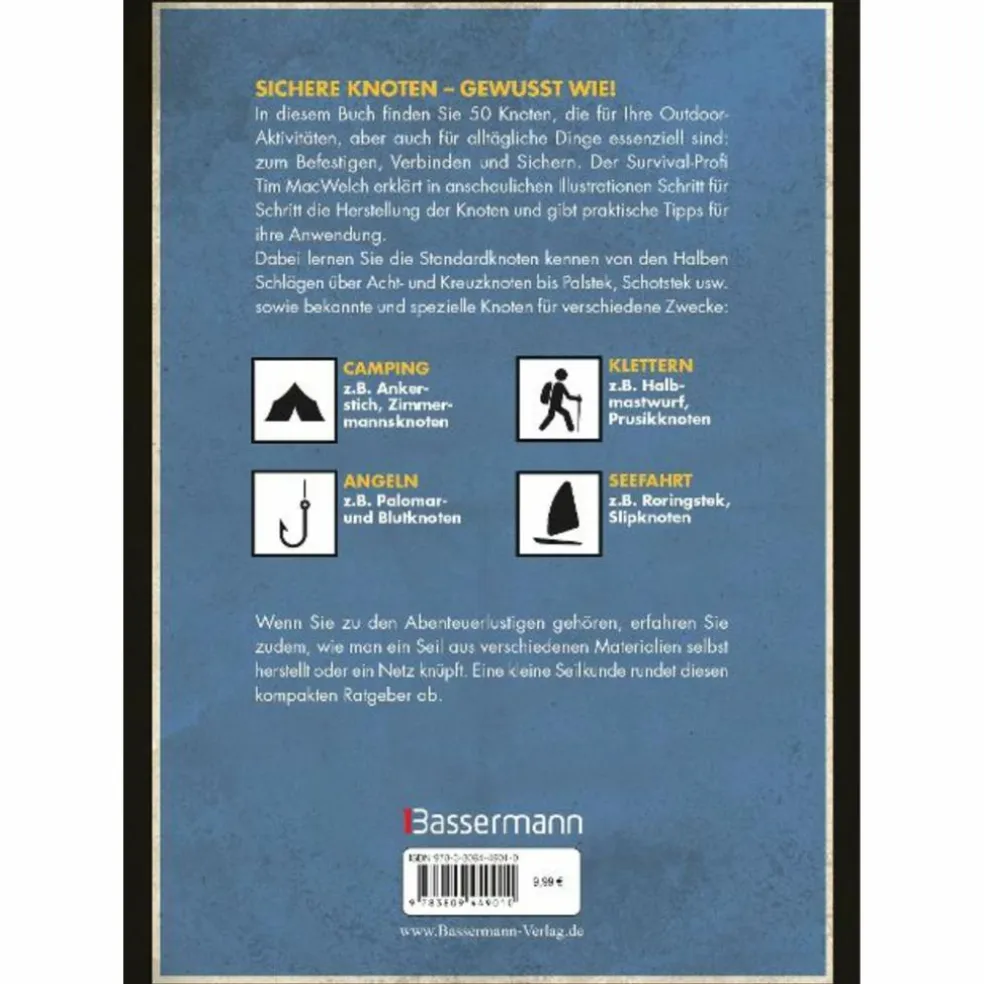 DAS GROßE KNOTENBUCH - DIE 50 WICHTIGSTEN KNOTEN - Ratgeber