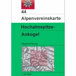 DAV 44 ANKOGEL - HOCHALMSPITZE - Wanderkarte