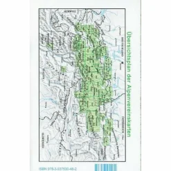 DAV 33 SKI TUXER ALPEN 1:50T - Wanderkarte