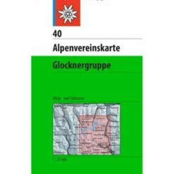 DAV ALPENVEREINSKARTE 40 GLOCKNERGRUPPE - Wanderkarte