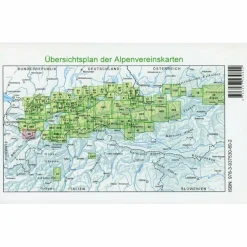 DAV ALPENVEREINSKARTE 26 SILVRETTAGRUPPE - Wanderkarte