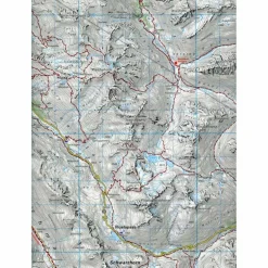 DAVOS - ST. MORITZ / OBERENGADIN 36 WANDERKARTE 1:40 000 MAT - Wanderkarte