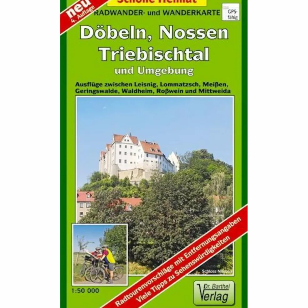 DÖBELN, NOSSEN, TRIEBISCHTAL UND UMGEBUN - Wanderkarte