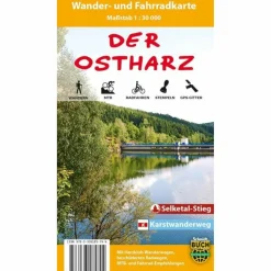 DER OSTHARZ 1:30.000 - Fahrradkarte