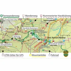 DER SÜDHARZ WANDER- UND FAHRRADKARTE - Fahrradkarte