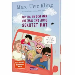 DER TAG, AN DEM MAX DREIMAL INS AUTO GEKOTZT HAT - Kinderbuch
