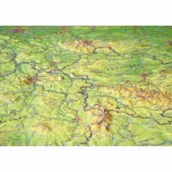 DEUTSCHLAND 1 : 1 200 000 MIT RAHMEN - Poster