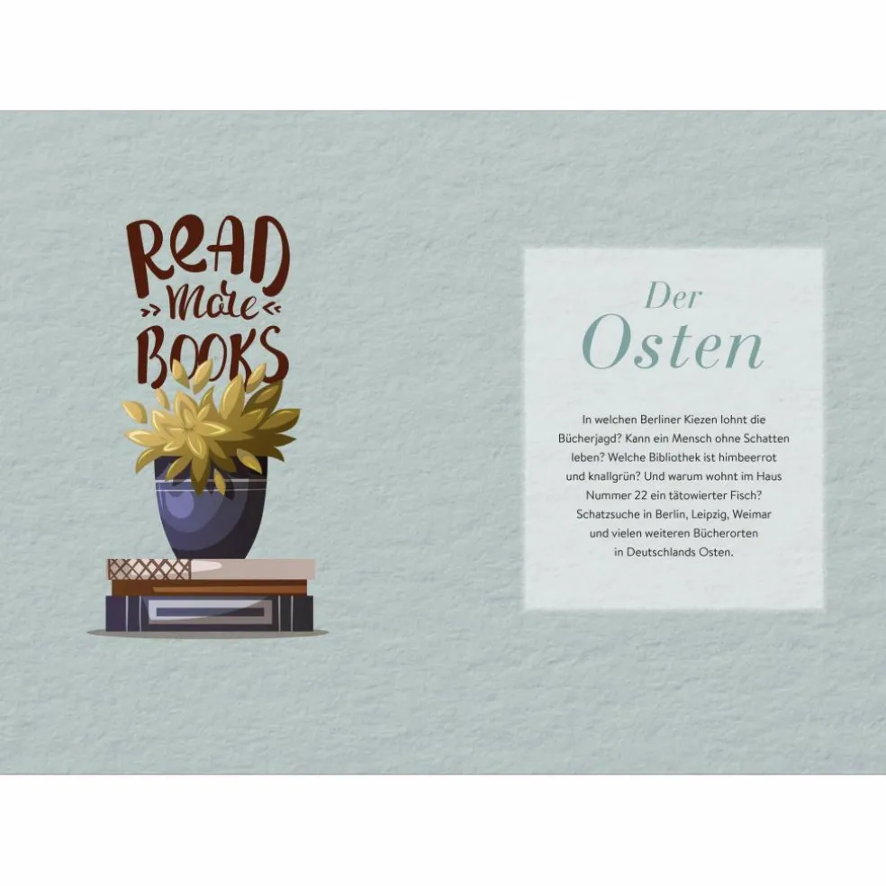 DEUTSCHLAND FÜR BUCHVERLIEBTE - Reiseführer