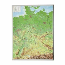 DEUTSCHLAND KLEIN 1 : 2 400 000 - Karte