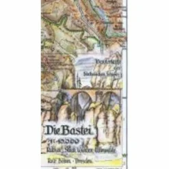 DIE BASTEI - Wanderkarte
