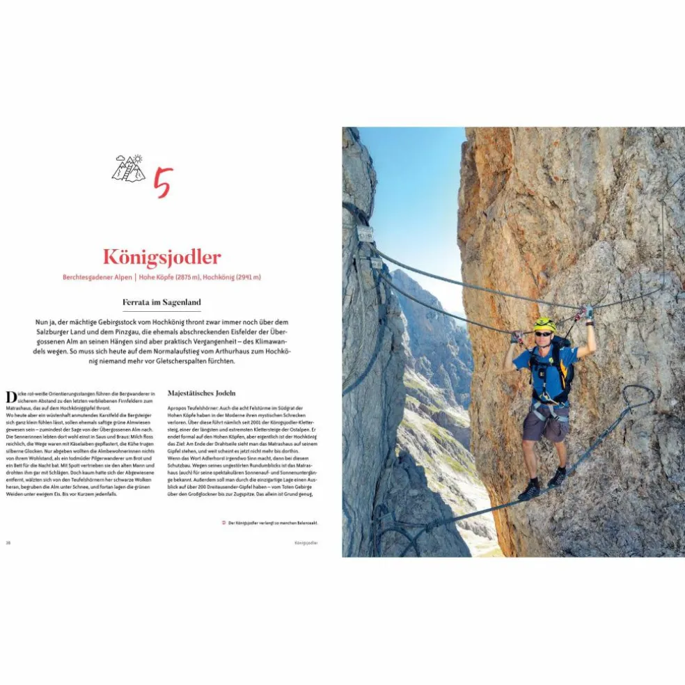 DIE ULTIMATIVEN KLETTERSTEIGE IN DEN ALPEN - Kletterführer