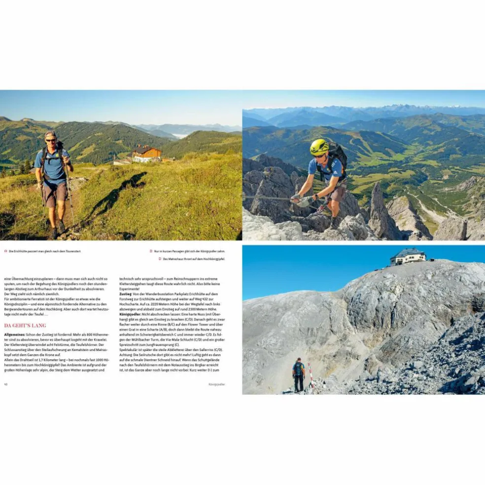 DIE ULTIMATIVEN KLETTERSTEIGE IN DEN ALPEN - Kletterführer