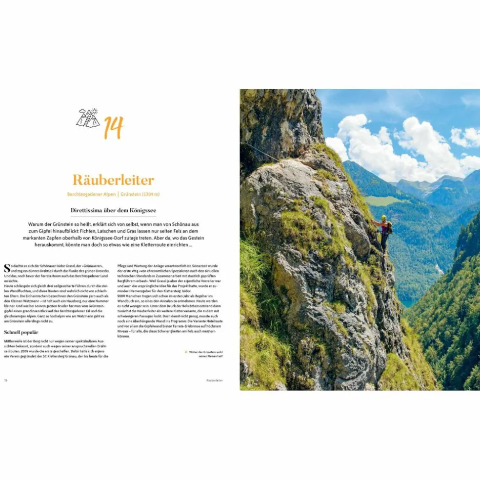 DIE ULTIMATIVEN KLETTERSTEIGE IN DEN ALPEN - Kletterführer