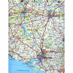 DÄNEMARK NORD UND SÜD 1:150.000 - Straßenkarte