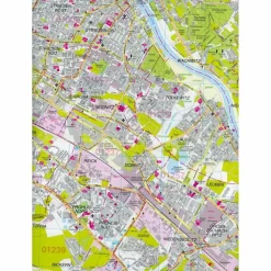DRESDEN 1 : 22 500. BARTHEL STADTPLAN - Stadtplan