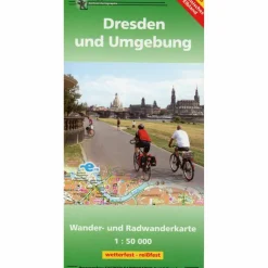 DRESDEN UND UMGEBUNG - Wanderkarte