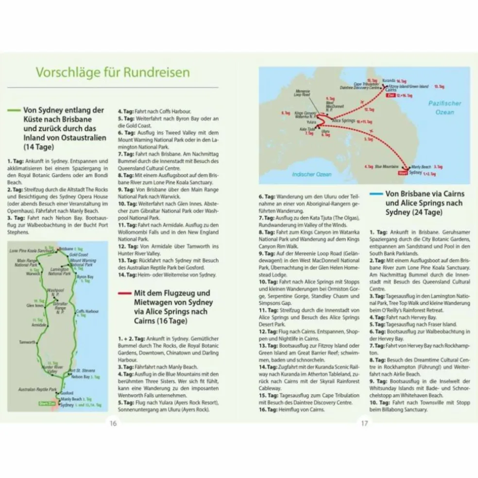 DUMONT REISE-HANDBUCH REISEFÜHRER AUSTRALIEN, DER OSTEN