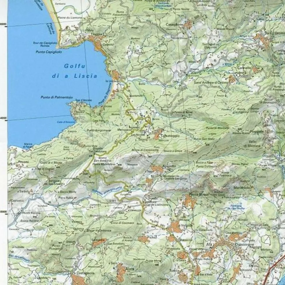 ED. LIBRIS 09 CORSE DU SUD 1:60.000