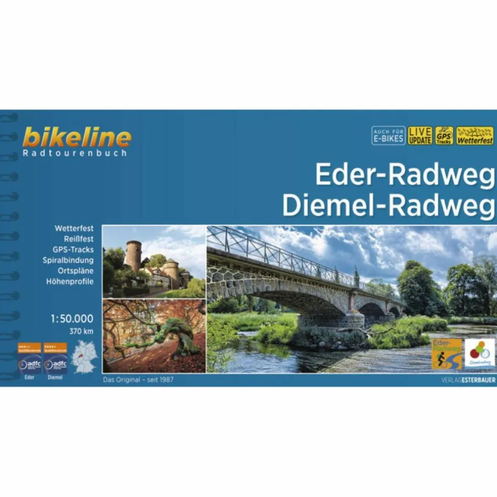 EDER-RADWEG - DIEMEL-RADWEG - Radwanderführer