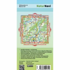 EIFELWANDERN 12 - PRÜMER LAND, SCHNEIFEL - Wanderkarte