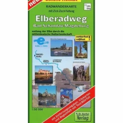 ELBE-RADWANDERWEG - Fahrradkarte