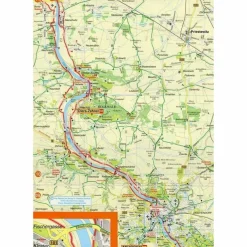 ELBE-RADWANDERWEG - Fahrradkarte