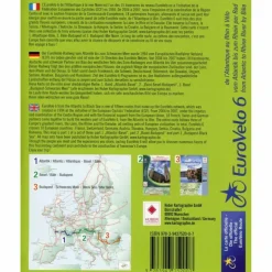 EUROVELO 6 - VOM ATLANTIK BIS ZUM RHEIN - Fahrradkarte