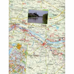 EUROVELO 6 - VOM ATLANTIK BIS ZUM RHEIN - Fahrradkarte