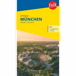 FALK CITYPLAN MÜNCHEN 1:22.500 - Stadtplan