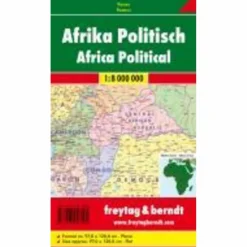 F+B AFRIKA PHYSISCH / POLITISCH - Straßenkarte