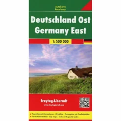 F+B DEUTSCHLAND OST 1:500.000 AUTOKARTE - Straßenkarte