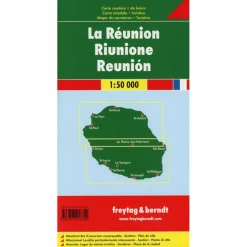 F+B RÉUNION 1:50.000 - Straßenkarte