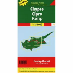 F+B ZYPERN 1 : 150.000 - Straßenkarte