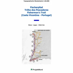 FISCHERPFAD 1:50.000 - Wanderkarte