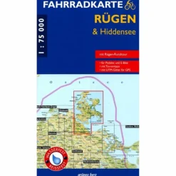 FK RÜGEN - HIDDENSEE (WASSER- UND REIßFEST) - Fahrradkarte