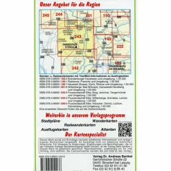 FLUSSLANDSCHAFT ELBE, STENDAL, ARNEBURG - Wanderkarte