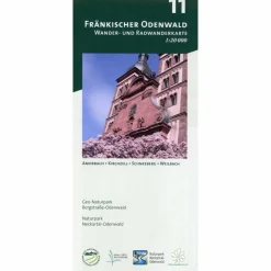 FRÄNKISCHER ODENWALD 1:20.000 - Wanderkarte