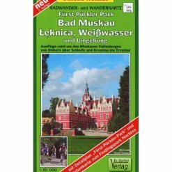 FÜRST-PÜCKLER-PARK BAD MUSKAU, SPREMBERG - Wanderkarte