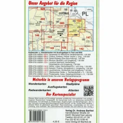 FÜRST-PÜCKLER-PARK BAD MUSKAU, SPREMBERG - Wanderkarte