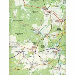 FÜRST-PÜCKLER-PARK BAD MUSKAU, SPREMBERG - Wanderkarte