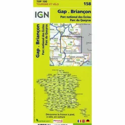 GAP BRIANCON 1:100 000 - Karte