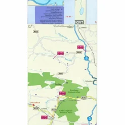 GARDEN ROUTE & ROUTE 62 TOURISTISCHE LANDKARTE 1:300.000 - Straßenkarte