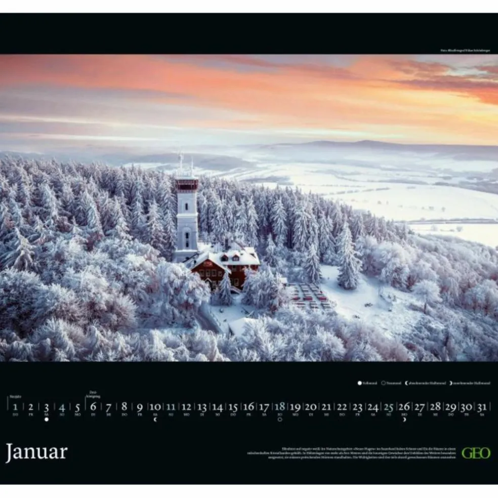 GEO SCHÖNE HEIMAT DEUTSCHLAND 2026 - Kalender