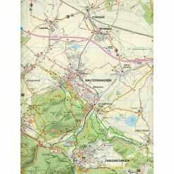 GOTHA, INSELSBERG UND UMGEBUNG 1 : 35 00 - Wanderkarte