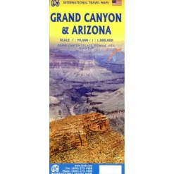 GRAND CANYON & ARIZONA - Straßenkarte