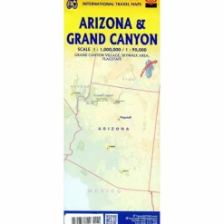 GRAND CANYON & ARIZONA - Straßenkarte